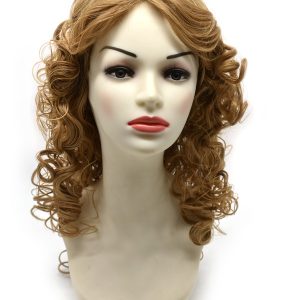 Parrucca bionda in capelli sintetici di alta qualita'